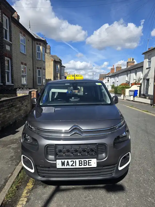 Newmarket taxi service: Modern, clean, and reliable private hire vehicle.